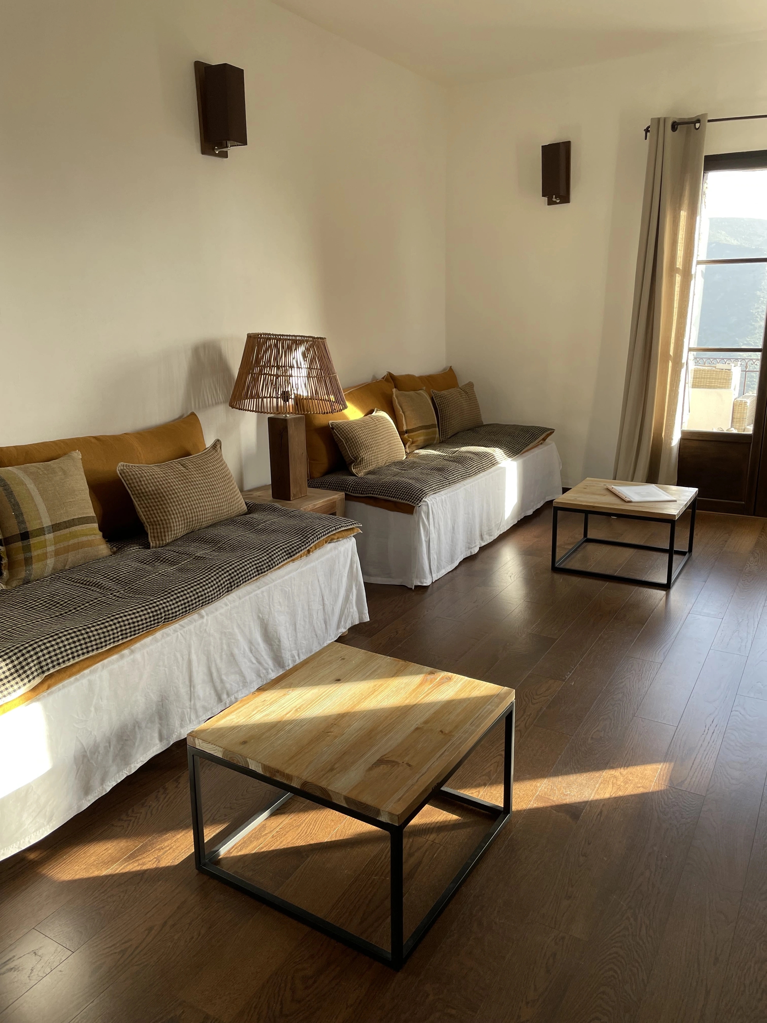 Suites avec grand salon à louer à l'hôtel Case Latine en Balagne