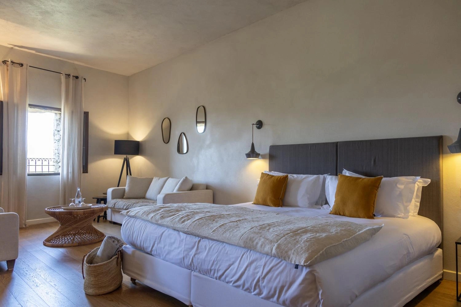 Suite lumineuse à louer à l'hôtel Case Latine en Balagne