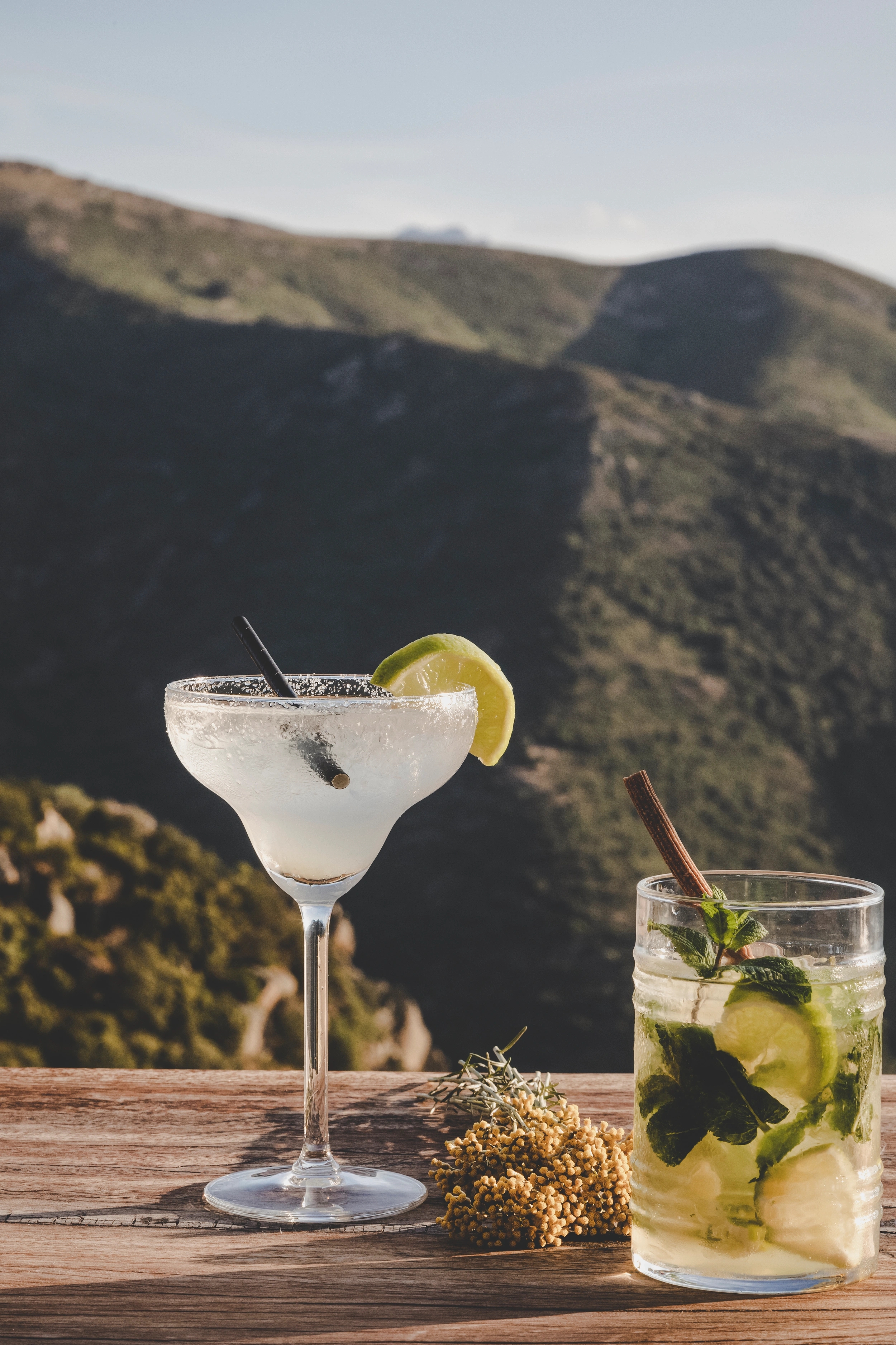 Bar à cocktail avec vue à Lama